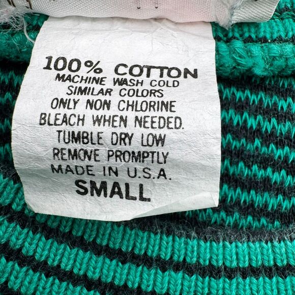 NEIMAN MARCUS Women's Small Vintage Kelly Green Polka Dot Oversized Long Sweater - Picture 4 of 7